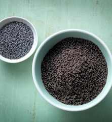 Semillas de amapola molidas