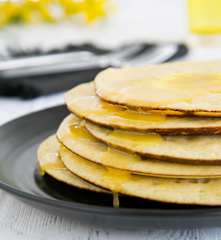 Semolina pancakes (Beghrir)
