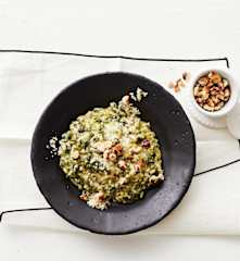 Grünkohlrisotto