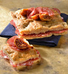 Focaccia alla farina di farro