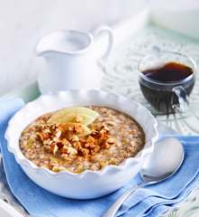 Apple and Pear Hot Cereal