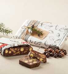 Turrón crujiente de regalo