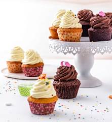 Cupcakes à la vanille