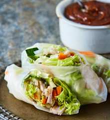 Goi cuon (Rollos vietnamitas de cerdo)