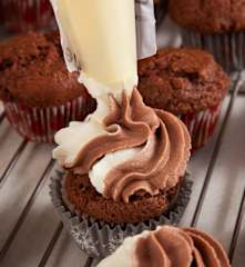 Frosting de mascarpone y cacao