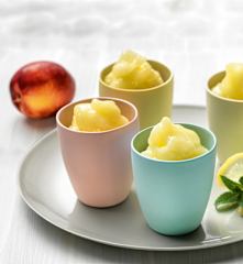 Quick fruit sorbet
