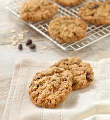 Galletas de avena y pasas