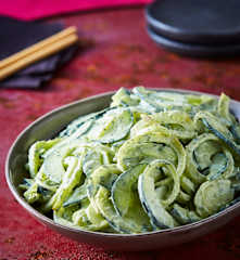 Ensalada de pepino y yogurt