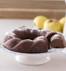 Bizcocho de quinoa y cacao al vapor