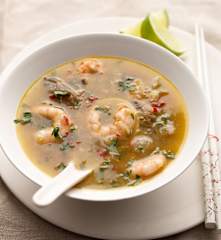 Tom Yum with Prawns