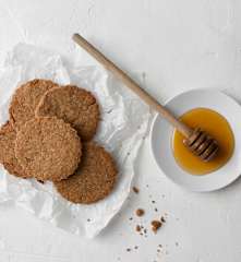Galletas integrales de miel