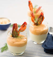 Crema de coliflor con sorpresa