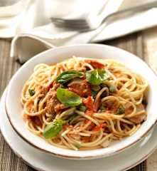 Spaghetti al tonno
