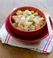 Bacon and Spring Onion Potato Salad
