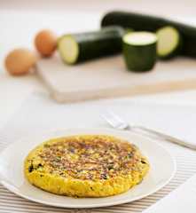 Omlet z cukinią (dla dzieci)