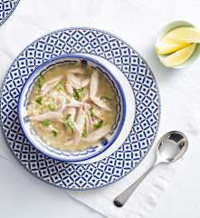 Chicken Soup with Egg and Lemon (Avgolemono)