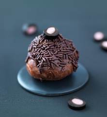 Choux chocolat-réglisse