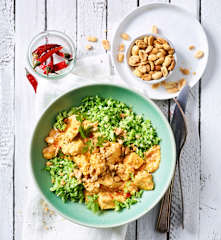 Paprika-Hähnchen mit Brokkoli-Couscous