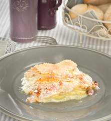 Patatas gratinadas al estilo de Saboya (Tartiflette savoyarde)
