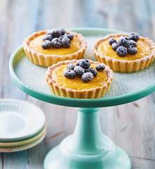 Tarta de limón amarillo