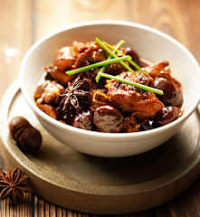 Braised Chicken with Chestnuts