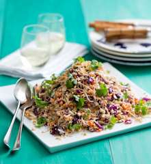 Peanut and Soba Noodle Slaw