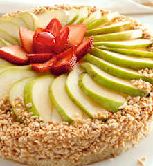 Bolo delicioso de pera