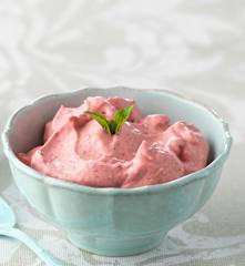 Mousse light de frutos silvestres