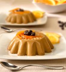 Budino al caffè e arancia