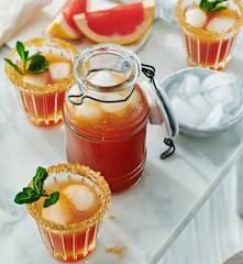 Grapefruit-Limetten-Limonade