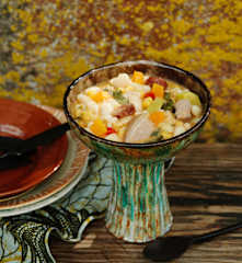 Cachupa au porc et aux haricots