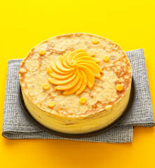 Gâteau de crêpes à la mangue (FR)