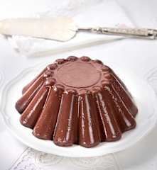 Budino al cioccolato (senza glutine e senza uova)