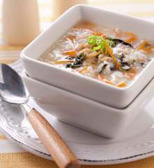 蝦米紫菜糙米粥