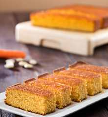 Bizcocho de zanahoria y almendra