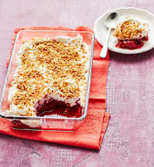 Tiramisu mit Himbeeren