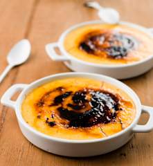Crème brûlée à la portugaise