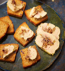 Foie gras aux figues et à l'armagnac