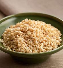 Arroz integral precocido