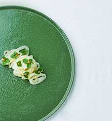 Calamaro al burro alla camomilla e chutney piccante di Antonia Klugmann