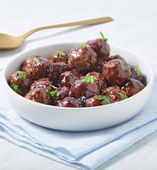 Grape Jelly Sweet & Sour Meatballs