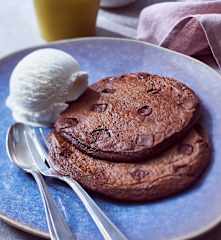 Double Choc Pancakes
