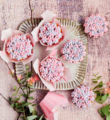 Blumen-Cupcakes