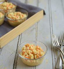 Coleslaw con aderezo de mostaza y miel