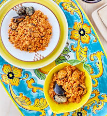 Cous cous delle Lipari ai frutti di mare e capperi