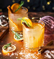 Cóctel de bourbon
