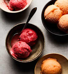 Frozen Fruit Sorbet