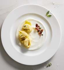 Tortelloni prosciutto crudo e squacquerone