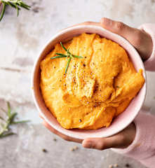 Rosemary Mashed Root Vegetables