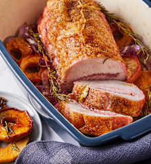 Lomo de cerdo al horno